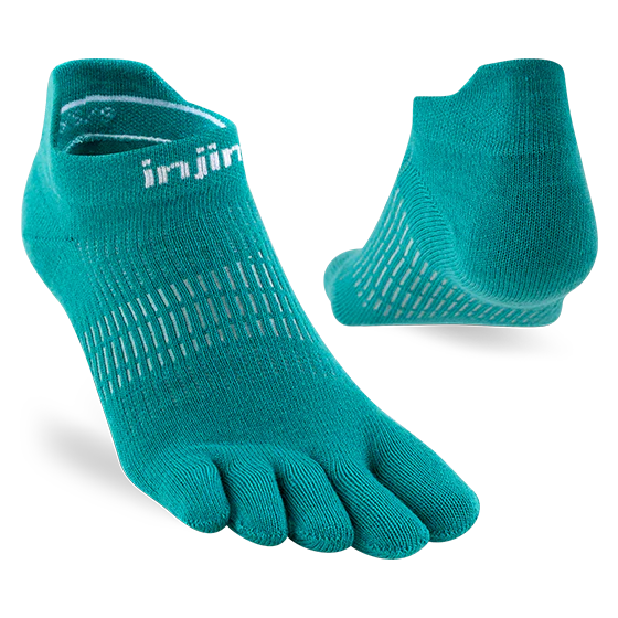Injinji Run Light Weight No Show Womens Atlantis