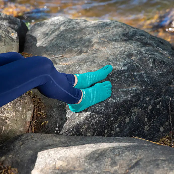 Injinji Run Light Weight No Show Womens Atlantis
