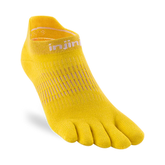 Injinji Run Light Weight No Show Womens Lemon