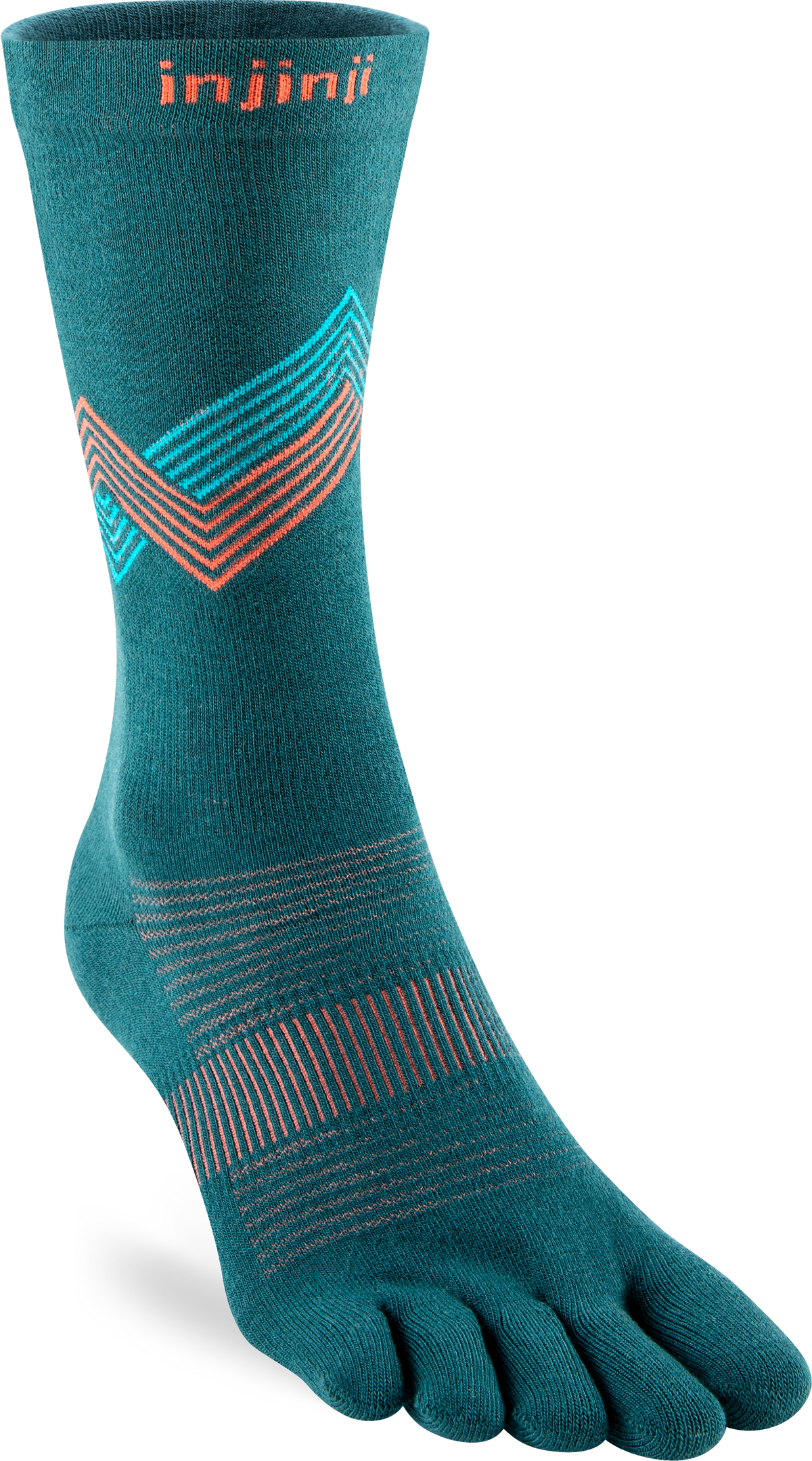 Injinji Run Light Weight Crew Mens Lagoon