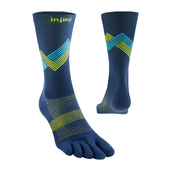 Injinji Run Light Weight Crew Mens Glow