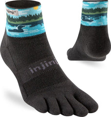 Injinji Trail Midweight Mini Crew Men's Loon (Artist Designed 2025)
