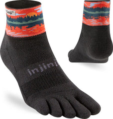 Injinji Trail Midweight Mini Crew Men's Reflection (Artist Designed 2025)