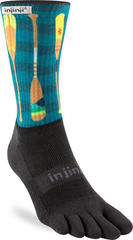 Injinji Trail Midweight Crew Men's Paddle (Artist Designed SS25)
