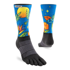 Injinji Artist Designed Hanna Trail Midweight Crew Women's Parrot (AW25)
