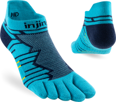 Injinji Ultra Run No Show Mens Pacific Blue (NEW 2024)