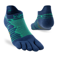 Injinji Ultra Run No Show Mens Poseidon