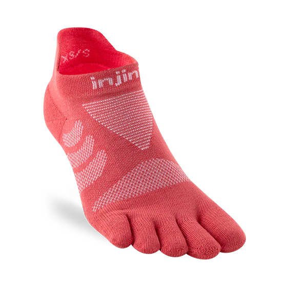 Injinji Ultra Run No Show Coral