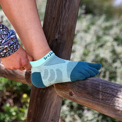 Injinji Ultra Run No Show Womens Glacier