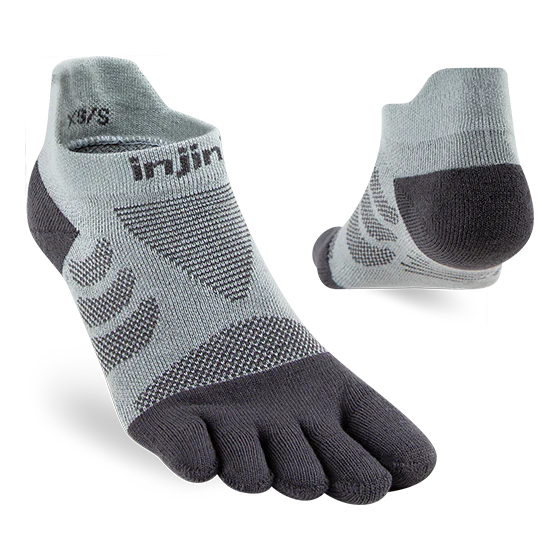 Injinji Ultra Run No Show Slate