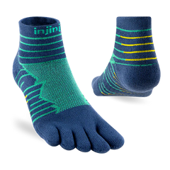 Injinji Ultra Run Mini Crew Mens Poseidon
