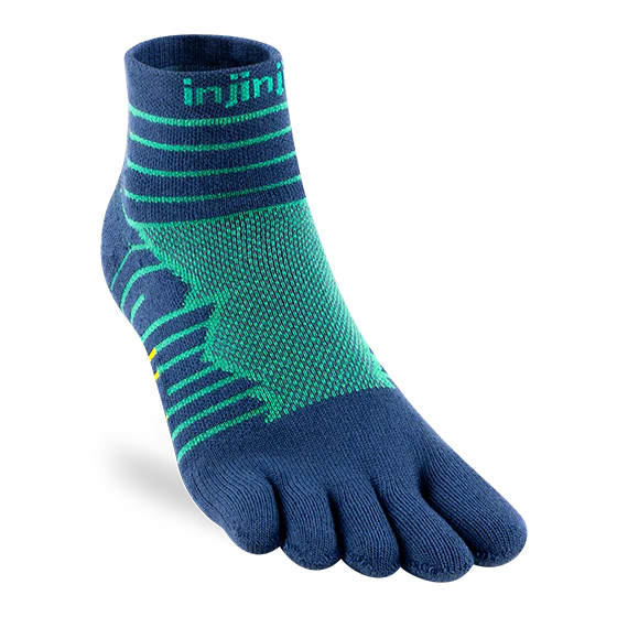 Injinji Ultra Run Mini Crew Mens Poseidon