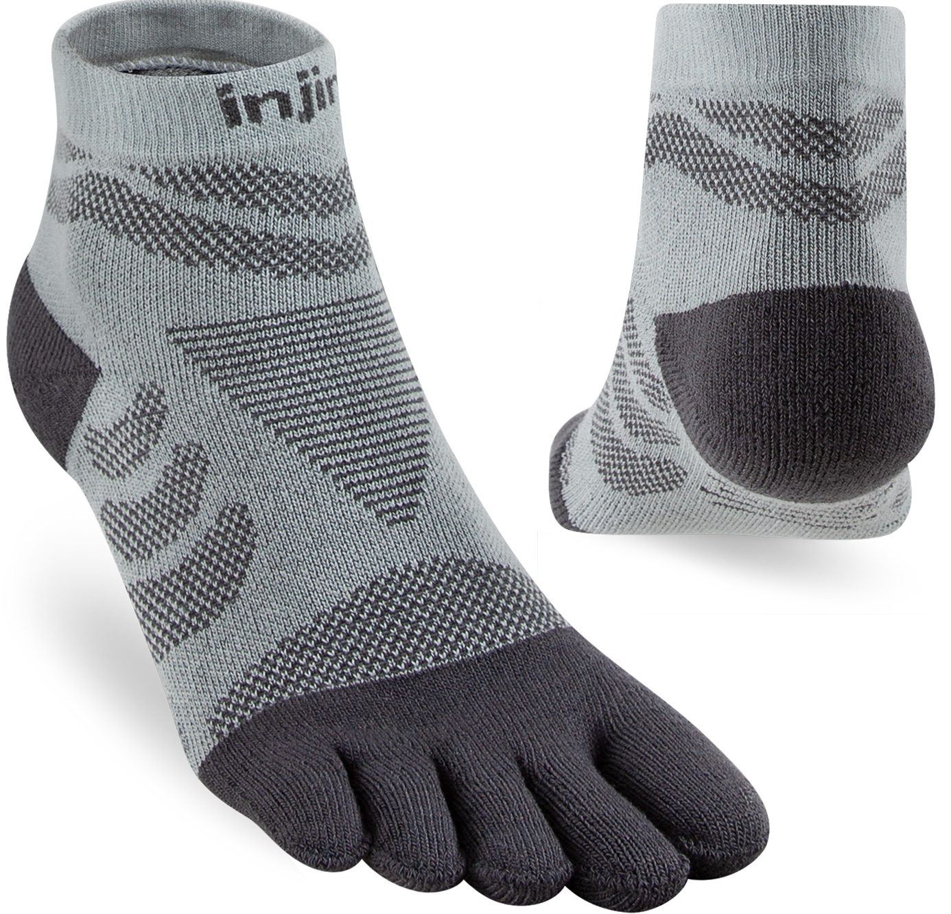 Injinji Ultra Run Mini Crew Womens Slate