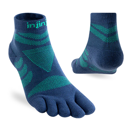 Injinji Ultra Run Mini Crew Womens Poseidon