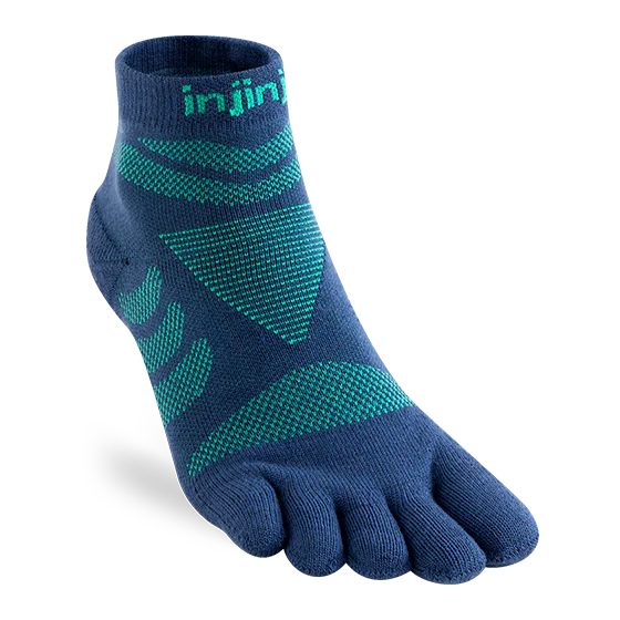 Injinji Ultra Run Mini Crew Womens Poseidon