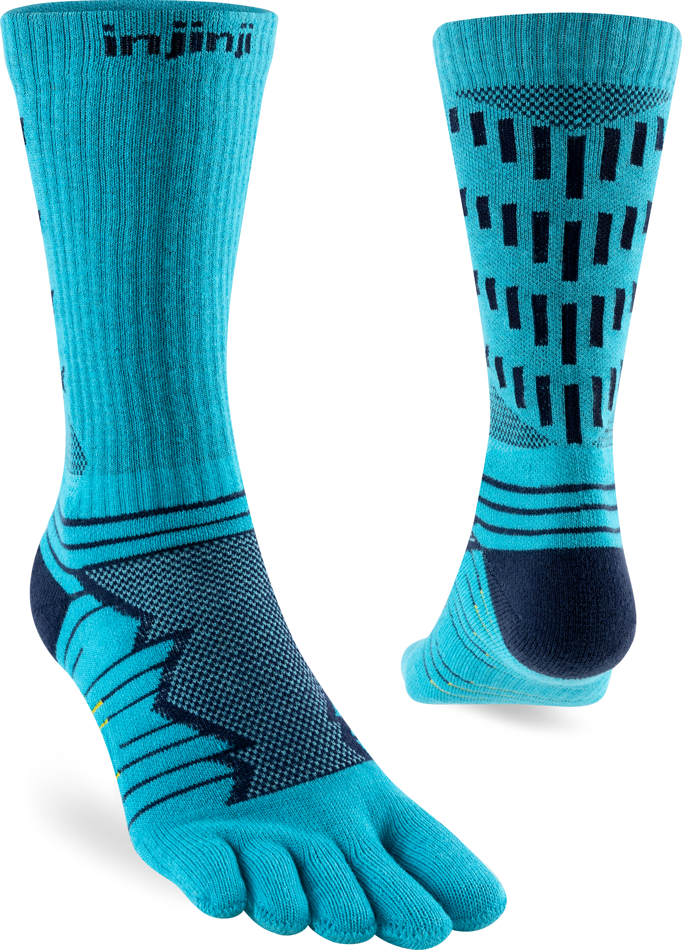 Injinji Ultra Run Crew Mens Pacific Blue (NEW 2024)