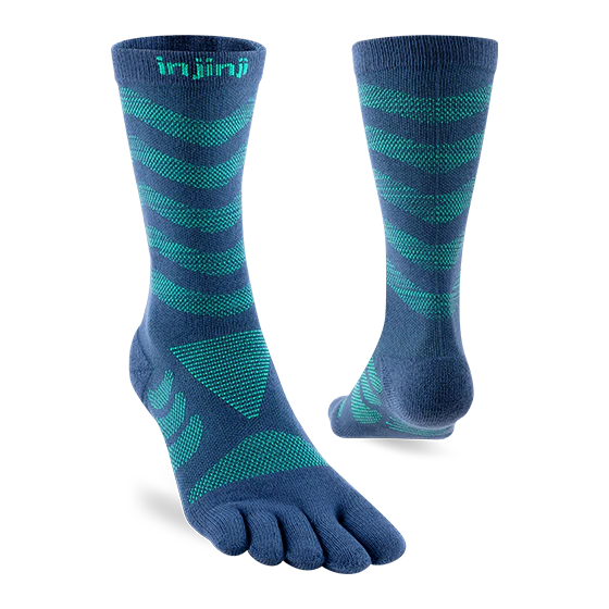 Injinji Ultra Run Crew Womens Poseidon