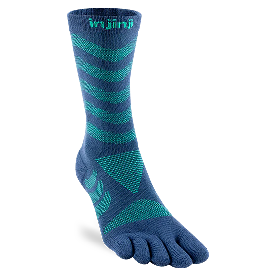 Injinji Ultra Run Crew Womens Poseidon