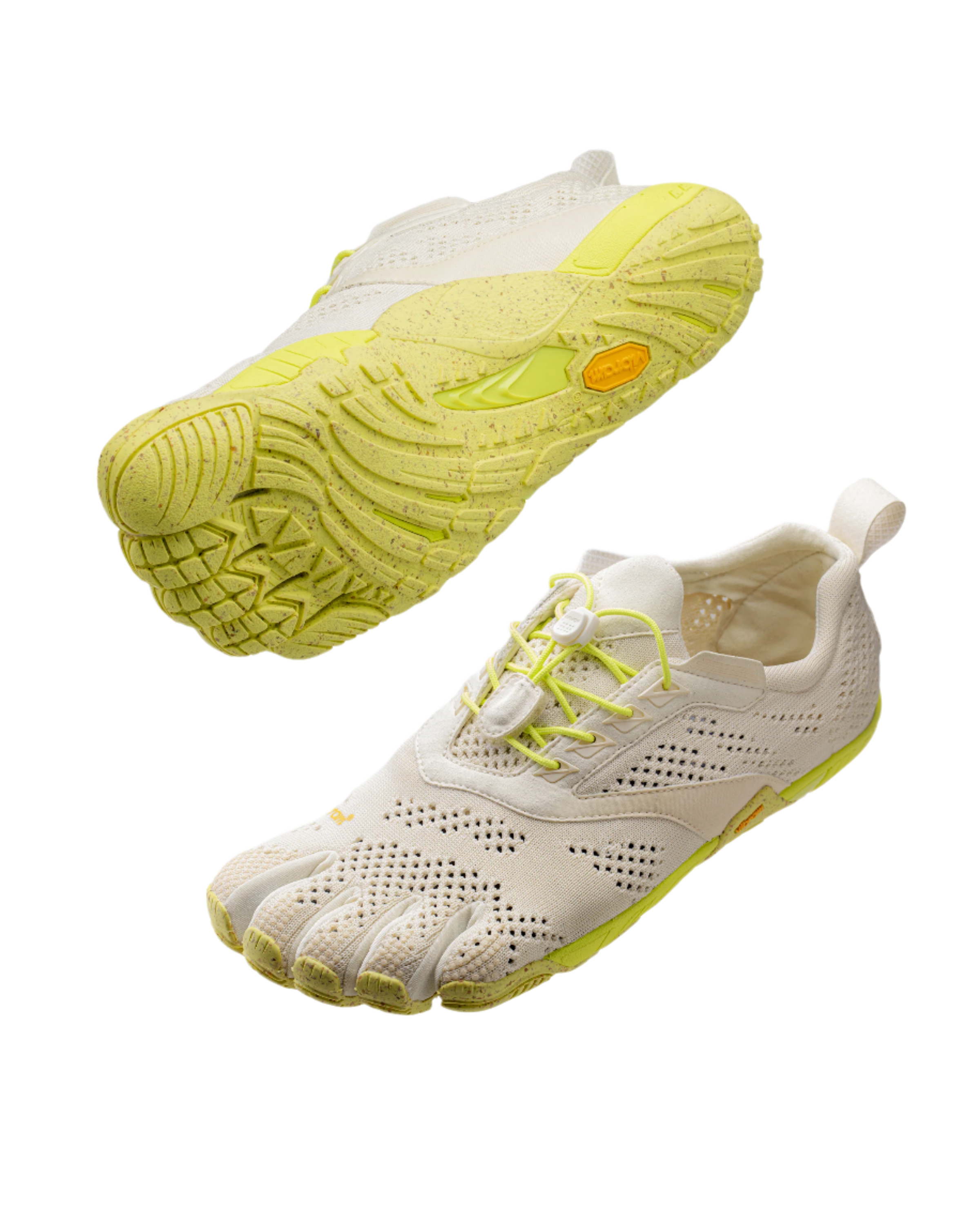 KMD EVO Mens Ivory Lime Green
