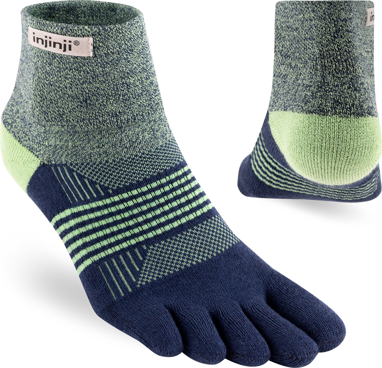 Injinji Trail Midweight Mini Crew Womens Stargazer