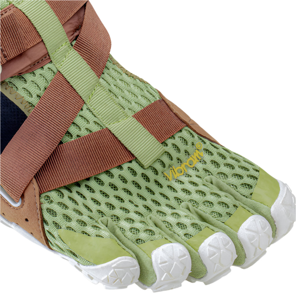 Breezandal Mens Olive Green/Brown/Ivory