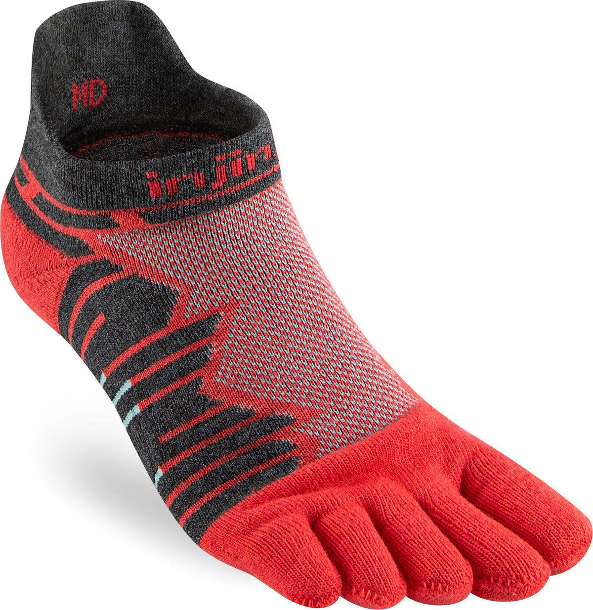 Injinji Ultra Run No Show Mens Lava