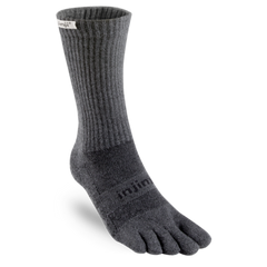 Injinji Trail Midweight Crew Mens Granite