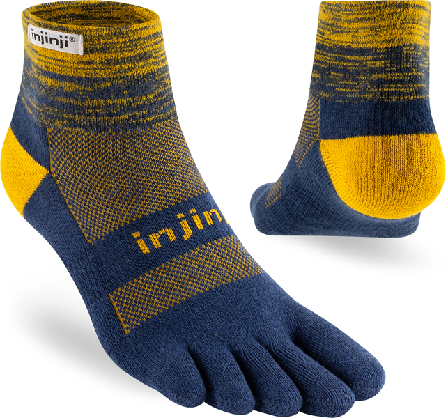 Injinji Trail Midweight Mini Crew Mens Moonlit