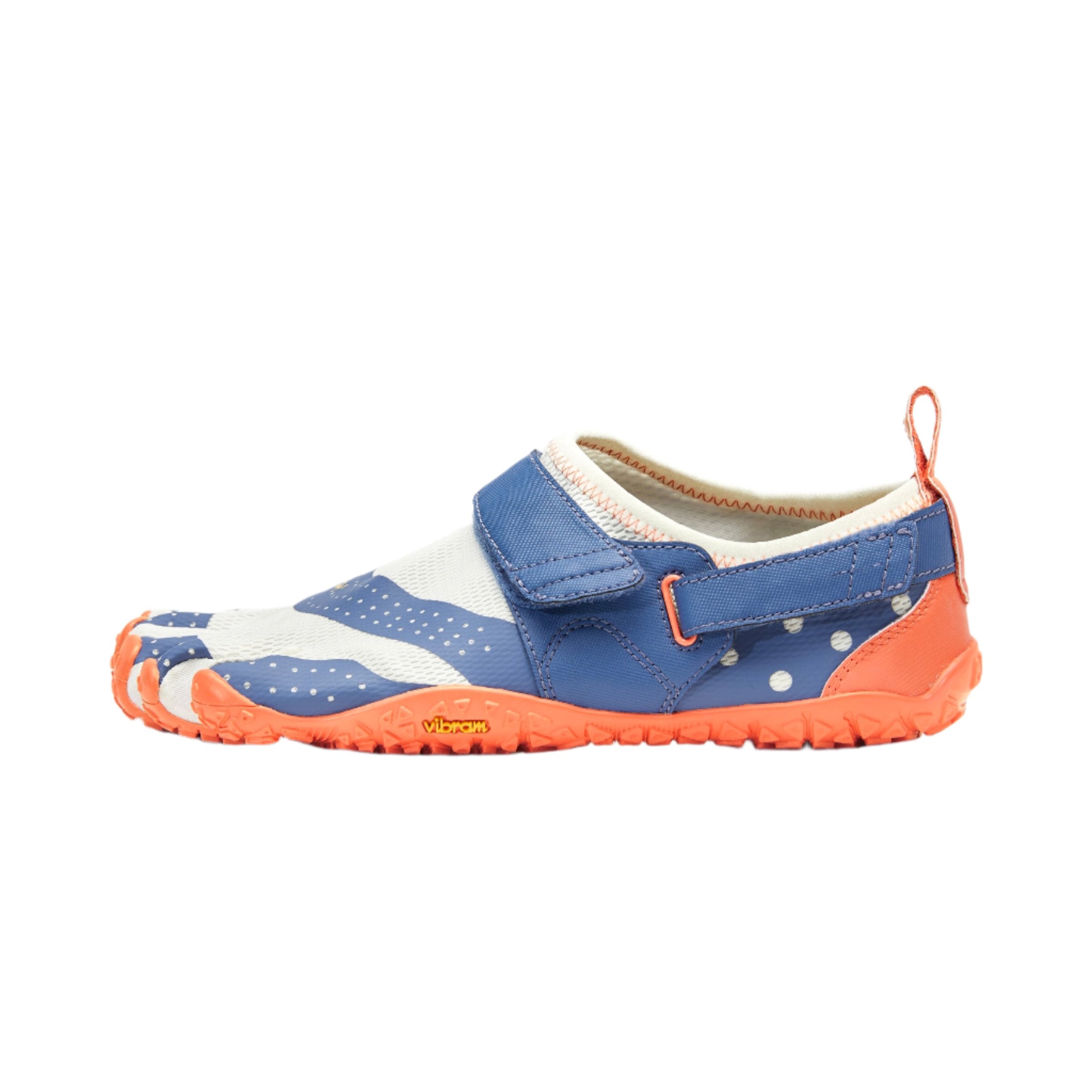 V-Aqua Womens White Blue Coral