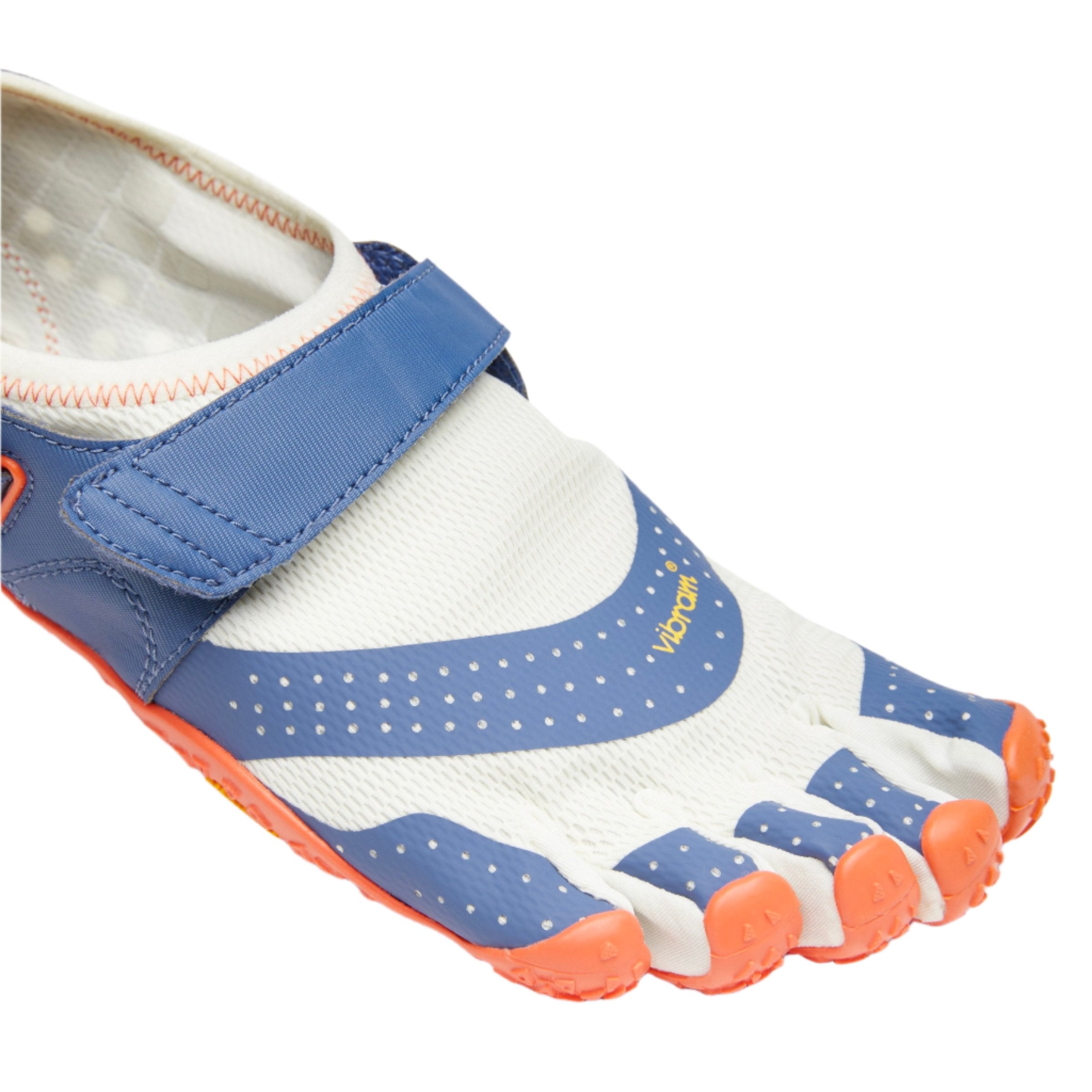 V-Aqua Womens White Blue Coral