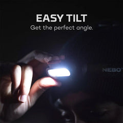 NEBO EINSTEIN 1500 FLEX RECHARGEABLE 1500 LUMEN HEADTORCH