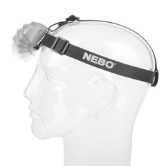 NEBO DUO HEADTORCH GREY 250 Lumens